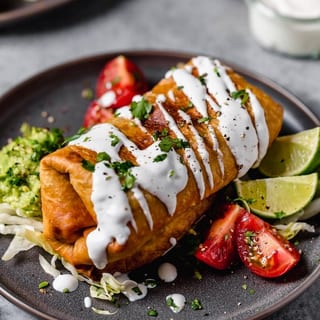 Al Pastor Chimichanga